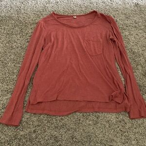 BP Rust Long Sleeve Women's Top